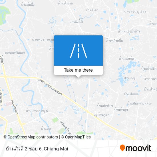 บ้านสิวลี 2 ซอย 6 map