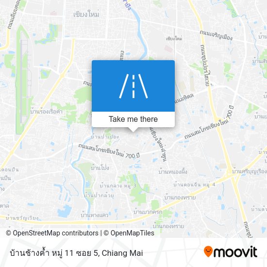 บ้านช้างค้ำ หมู่ 11 ซอย 5 map