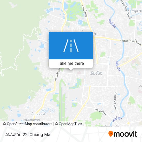 ถนนสาย 22 map