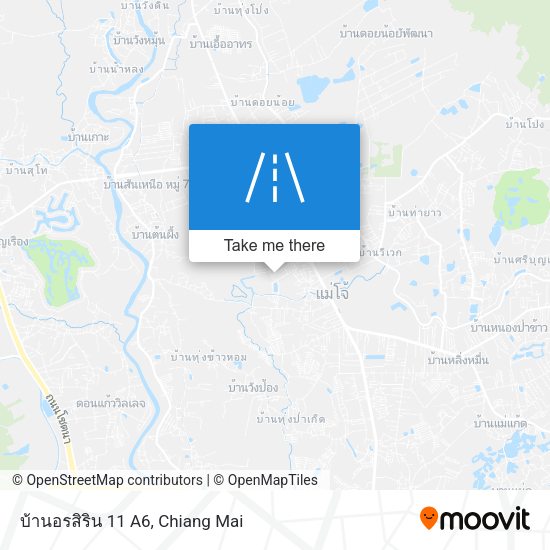 บ้านอรสิริน 11 A6 map