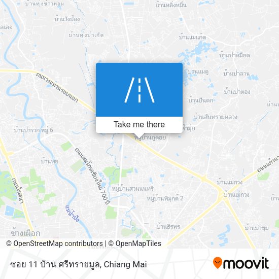 ซอย 11 บ้าน ศรีทรายมูล map