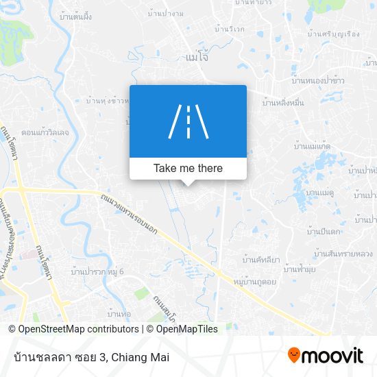 บ้านชลลดา ซอย 3 map