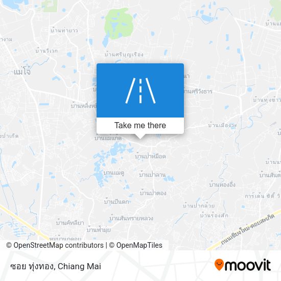 ซอย ทุ่งทอง map