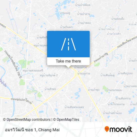 อมรวิวัฒนื ซอย 1 map