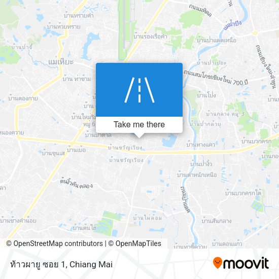 ท้าวผายู ซอย 1 map