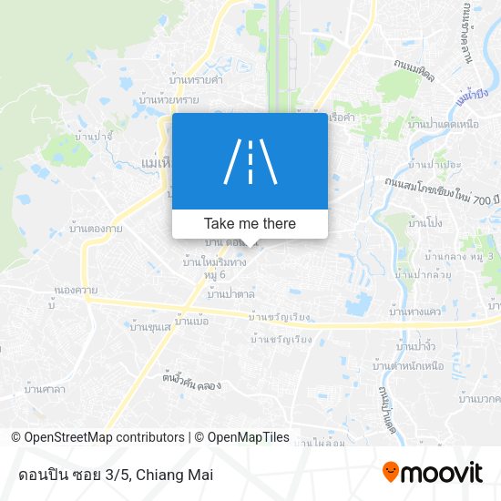 ดอนปิน ซอย 3/5 map