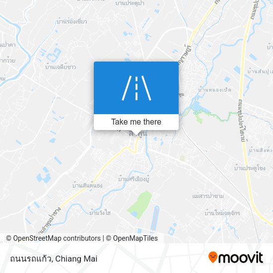 ถนนรถแก้ว map