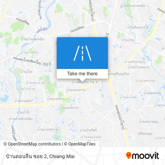 บ้านดอนจืน ซอย 2 map