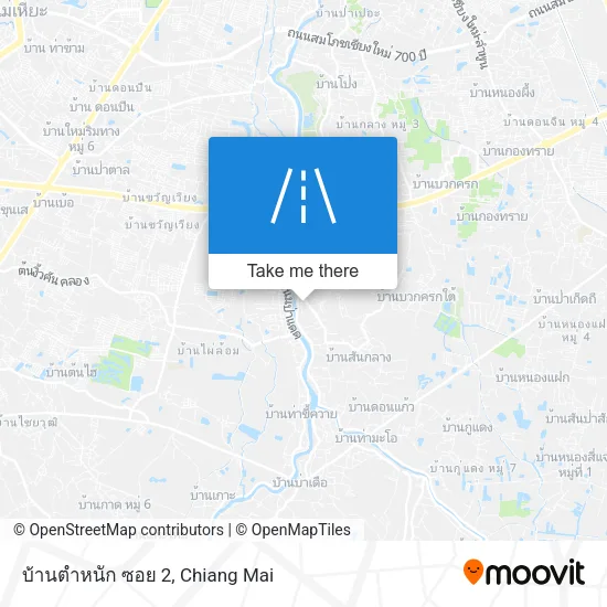 บ้านตำหนัก ซอย 2 map