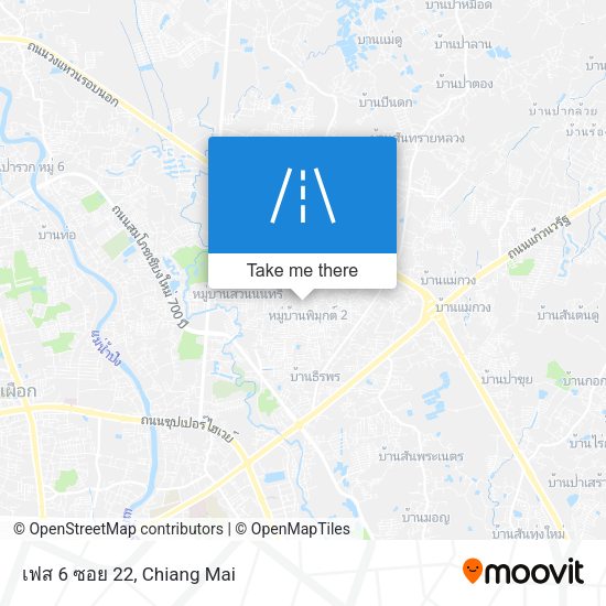 เฟส 6 ซอย 22 map
