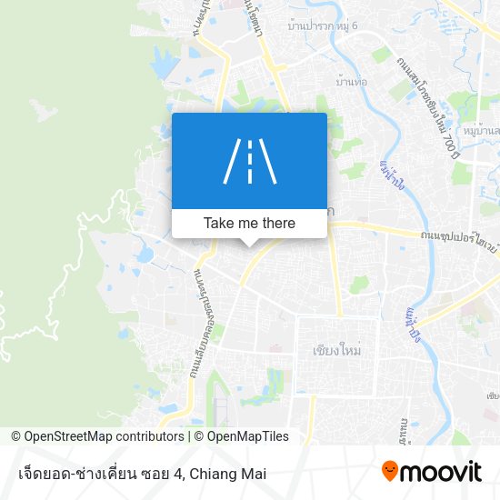 เจ็ดยอด-ช่างเคี่ยน ซอย 4 map