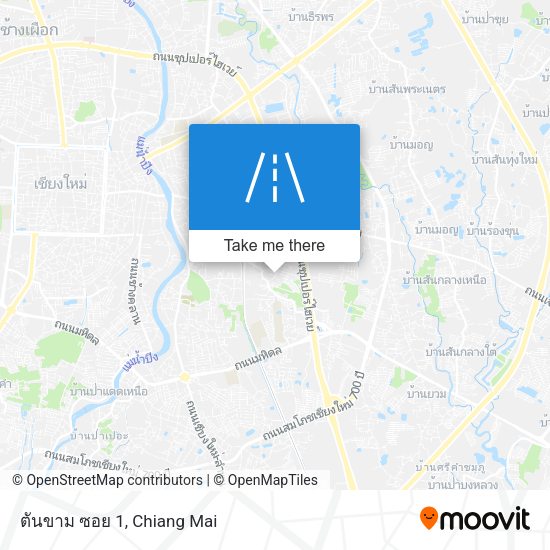 ตันขาม ซอย 1 map