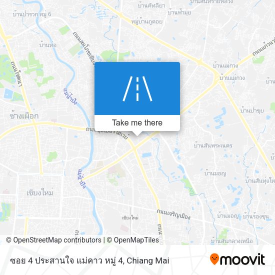 ซอย 4 ประสานใจ แม่คาว หมู่ 4 map