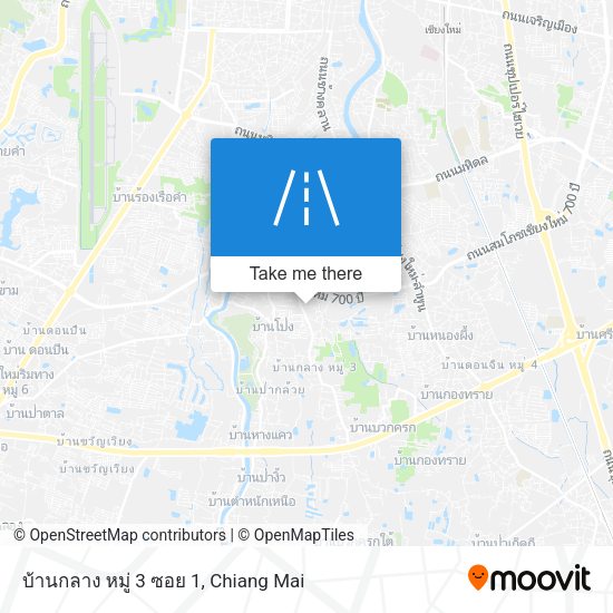 บ้านกลาง หมู่ 3 ซอย 1 map
