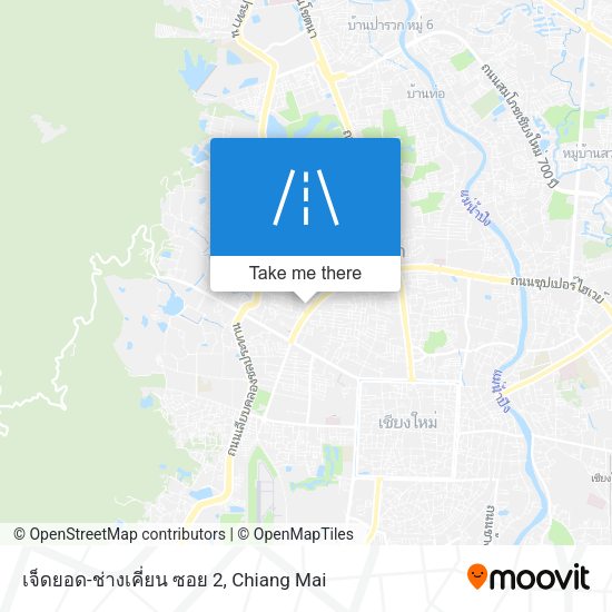 เจ็ดยอด-ช่างเคี่ยน ซอย 2 map