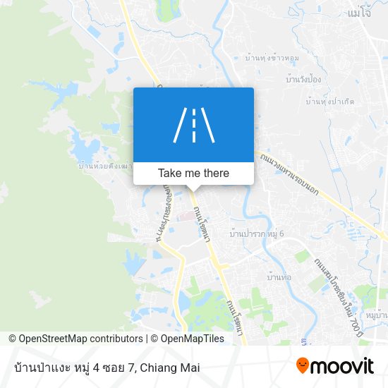บ้านป่าแงะ หมู่ 4 ซอย 7 map
