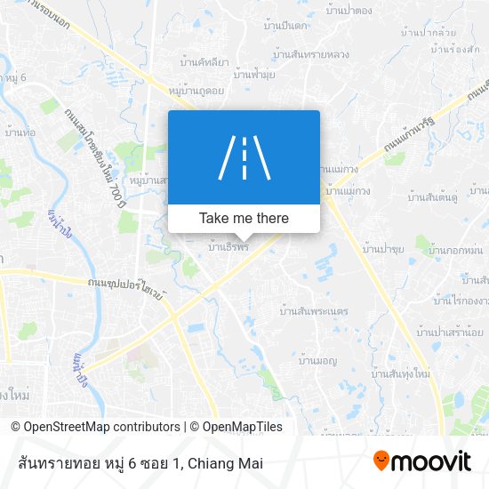 สันทรายทอย หมู่ 6 ซอย 1 map