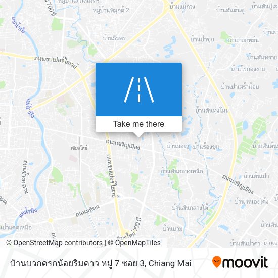 บ้านบวกครกน้อยริมคาว หมู่ 7 ซอย 3 map