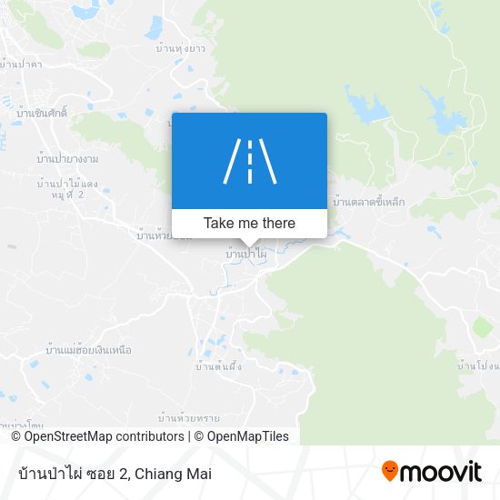 บ้านป่าไผ่ ซอย 2 map