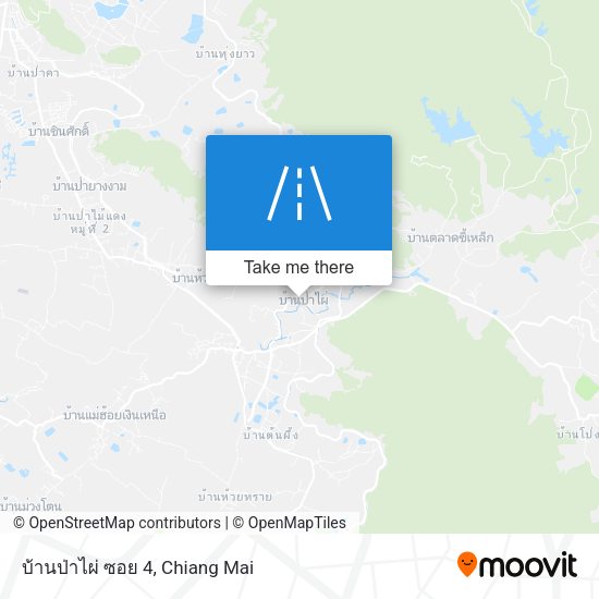 บ้านป่าไผ่ ซอย 4 map