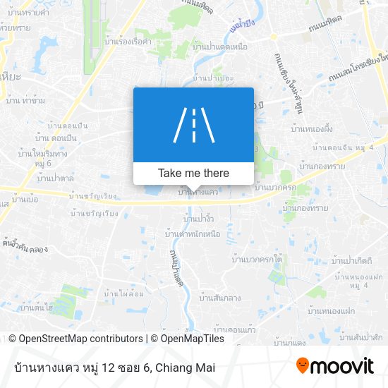 บ้านหางแคว หมู่ 12 ซอย 6 map