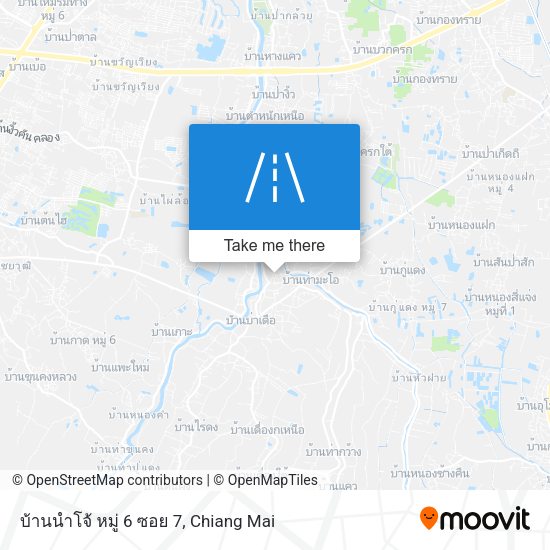 บ้านนำโจ้ หมู่ 6 ซอย 7 map