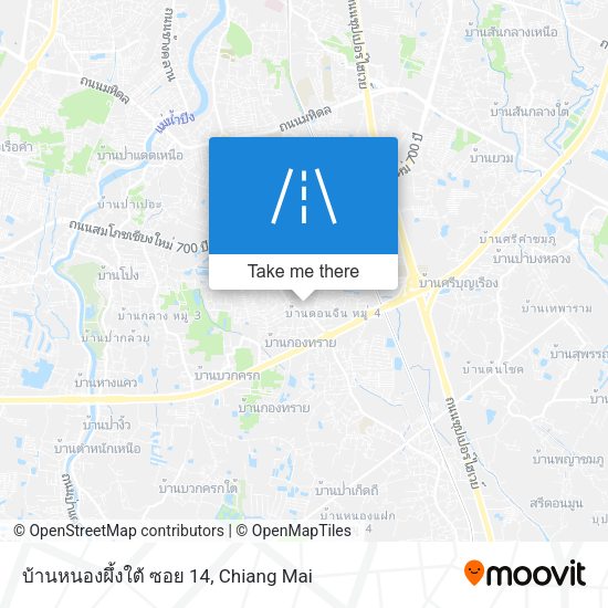 บ้านหนองผึ้งใต้ ซอย 14 map