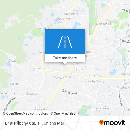บ้านเนมืองกุง ซอย 11 map