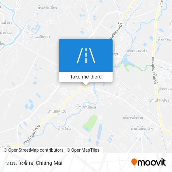 ถนน วังซ้าย map