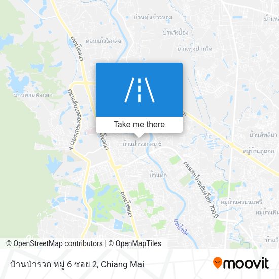 บ้านป่ารวก หมู่ 6 ซอย 2 map