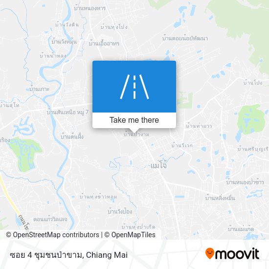 ซอย 4 ชุมชนป่าขาม map