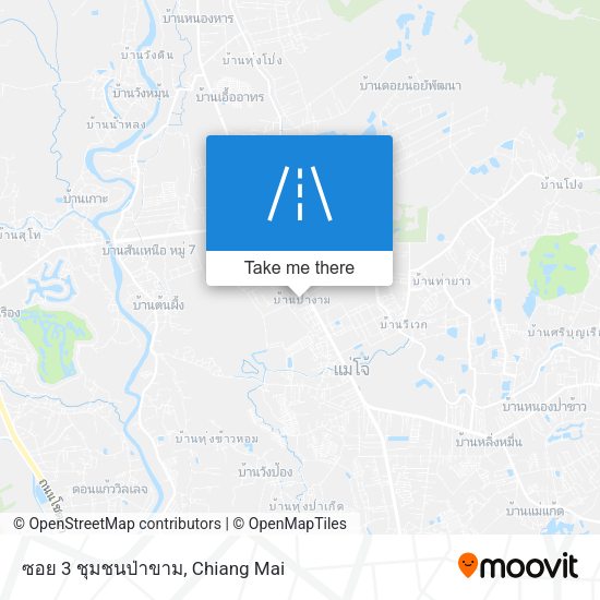 ซอย 3 ชุมชนป่าขาม map