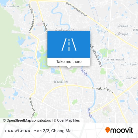 ถนน ศรีลานนา ซอย 2/3 map