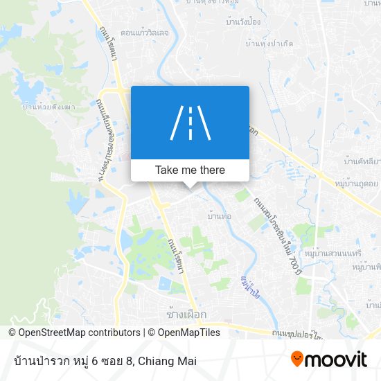 บ้านป่ารวก หมู่ 6 ซอย 8 map