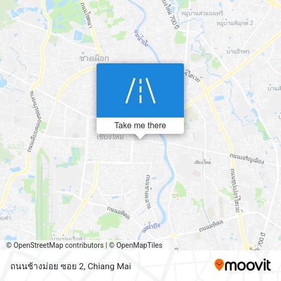 ถนนช้างม่อย ซอย 2 map