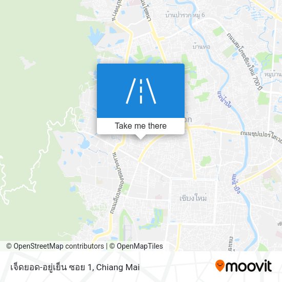 เจ็ดยอด-อยู่เย็น ซอย 1 map