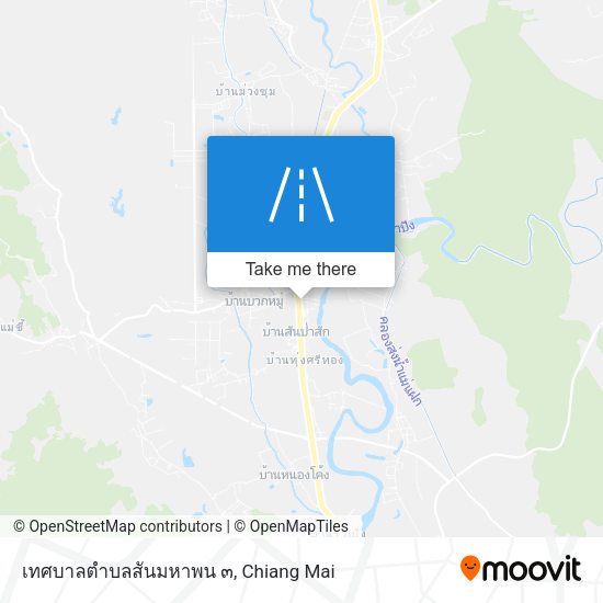 เทศบาลตำบลสันมหาพน ๓ map