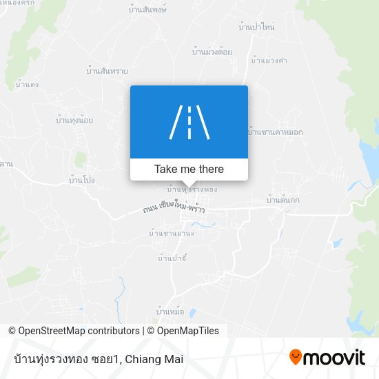 บ้านทุ่งรวงทอง ซอย1 map
