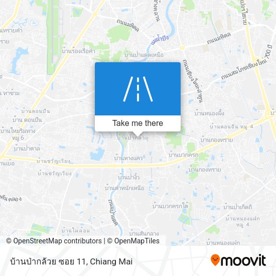 บ้านป่ากล้วย ซอย 11 map