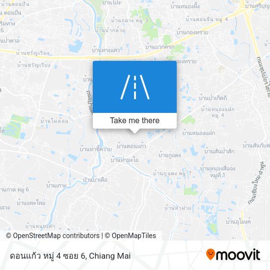 ดอนแก้ว หมู่ 4 ซอย 6 map