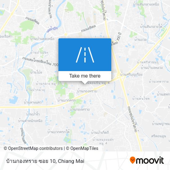 บ้านกองทราย ซอย 10 map