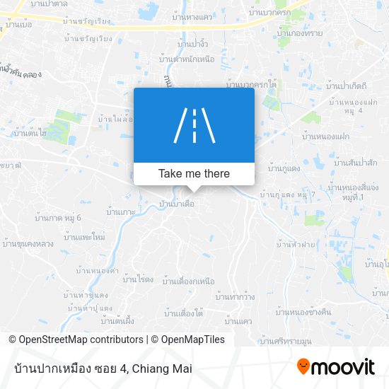 บ้านปากเหมือง ซอย 4 map