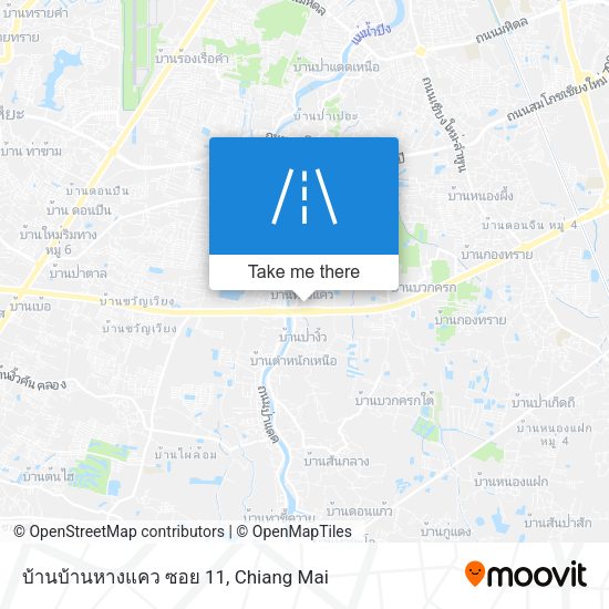 บ้านบ้านหางแคว ซอย 11 map