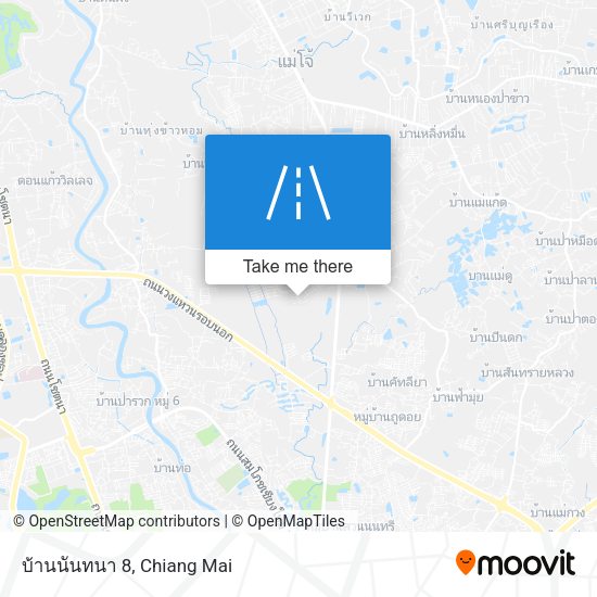 บ้านนันทนา 8 map