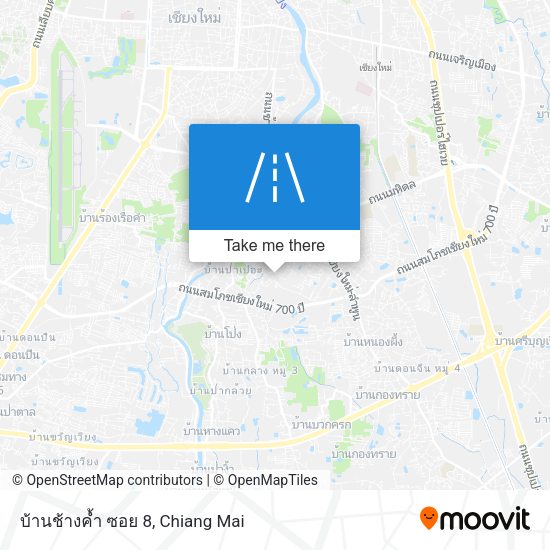บ้านช้างค้ำ ซอย 8 map