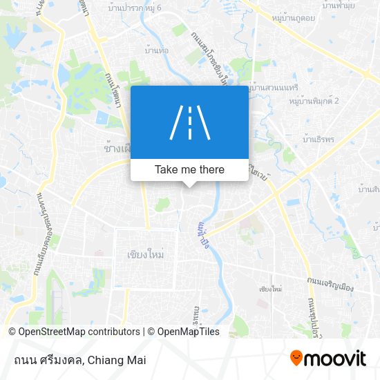 ถนน ศรีมงคล map