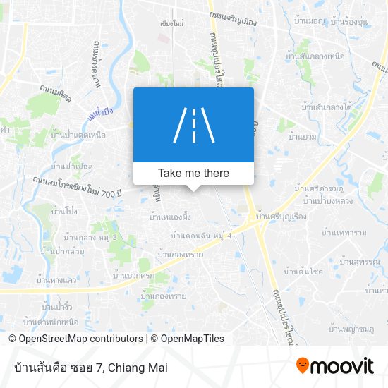 บ้านสันคือ ซอย 7 map