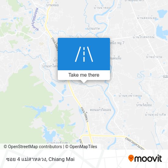 ซอย 4 แม่สาหลวง map