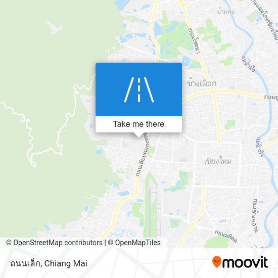 ถนนเล็ก map