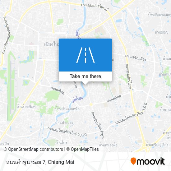 ถนนลำพูน ซอย 7 map
